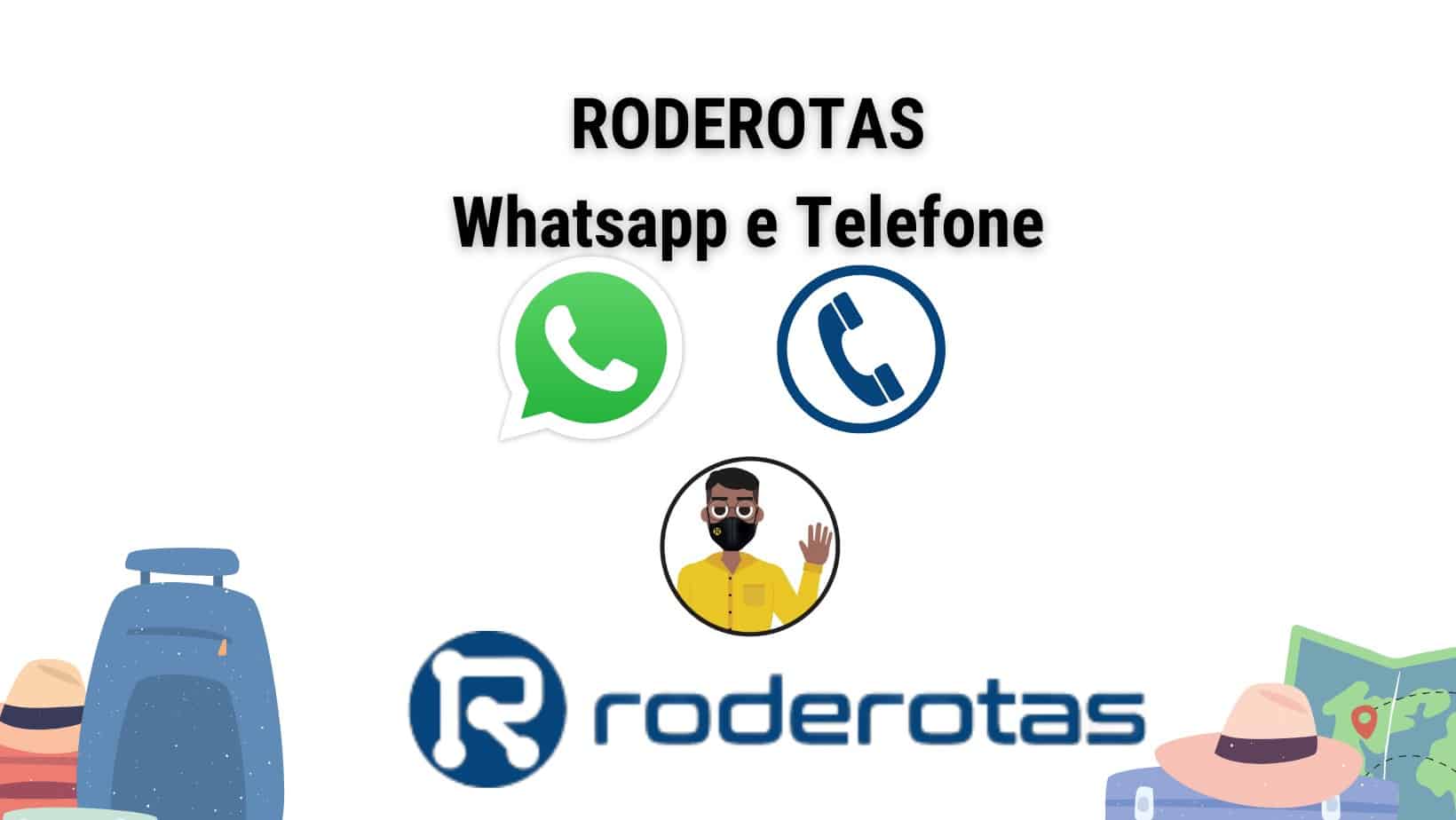 RODEROTAS WhatsApp é o número +55 62 8124