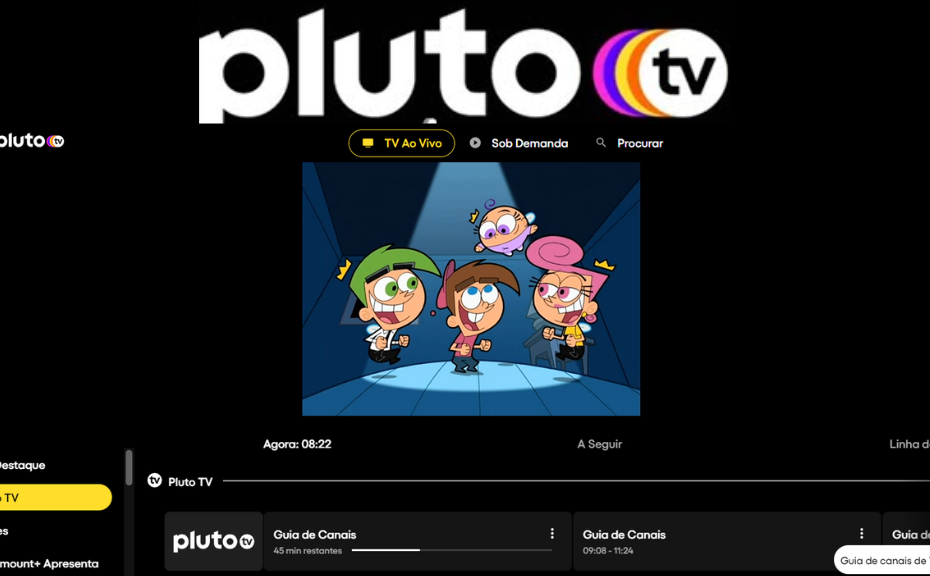 Pluto TV Mais do que um servico de streaming gratis
