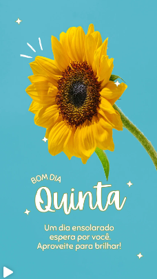 quinta-feira com flores