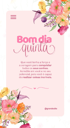 quinta com flores